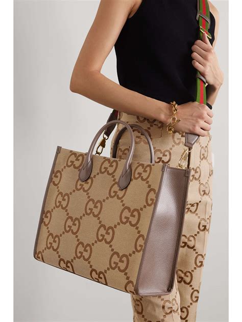 gucci tote bag jumbo gg|Gucci shopper tote bag.